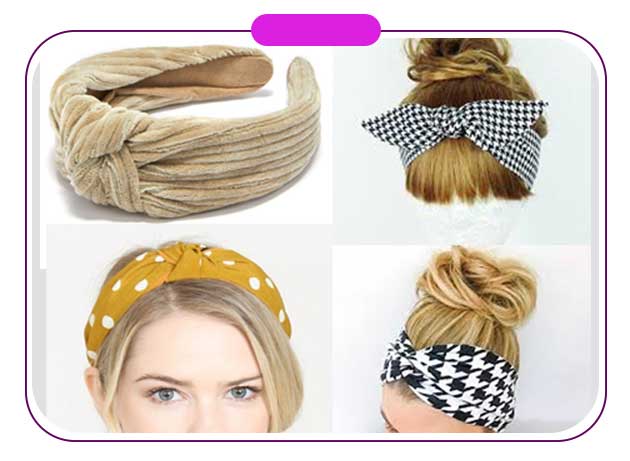 Style our hair with Twist Knot Headbands